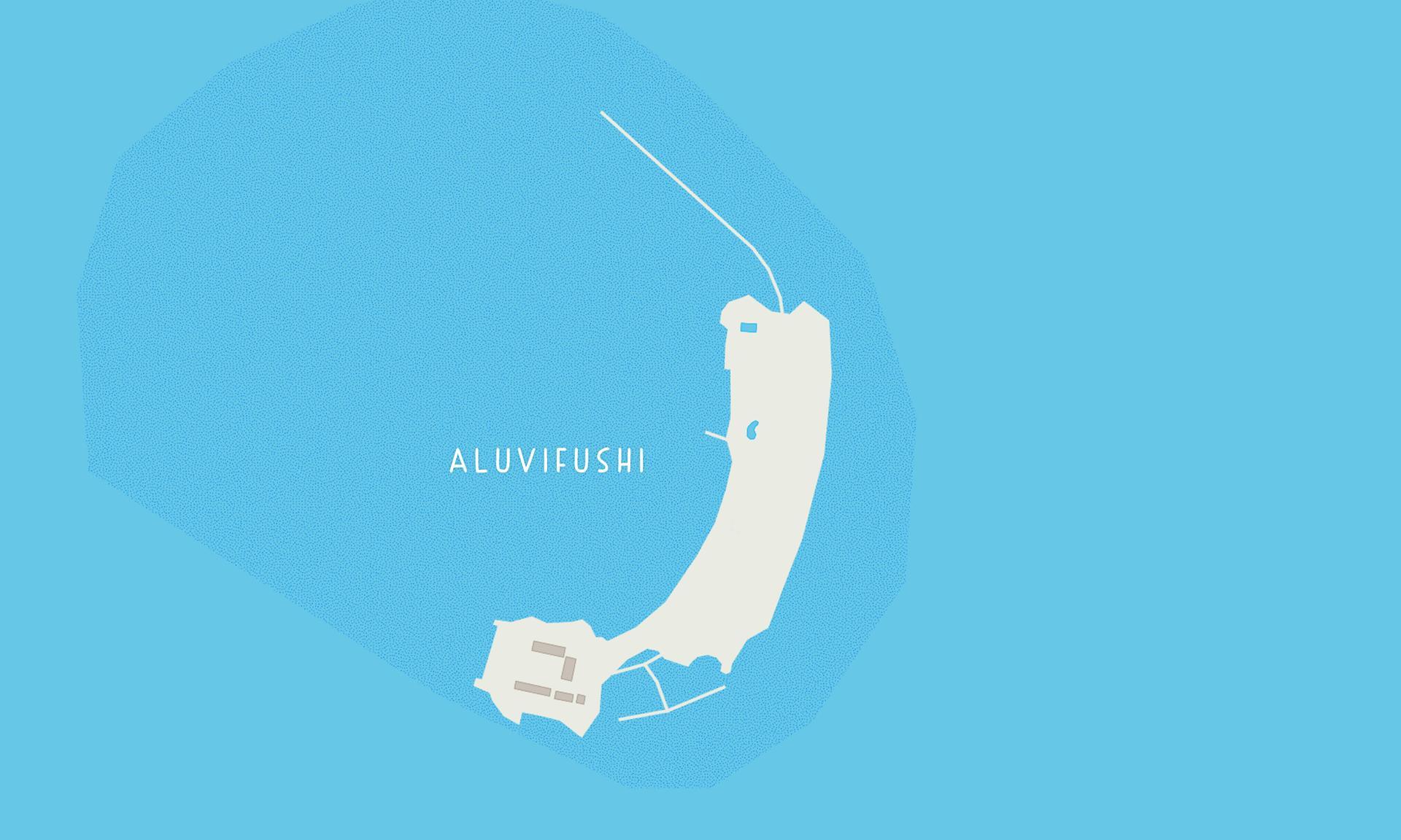 Map of the island