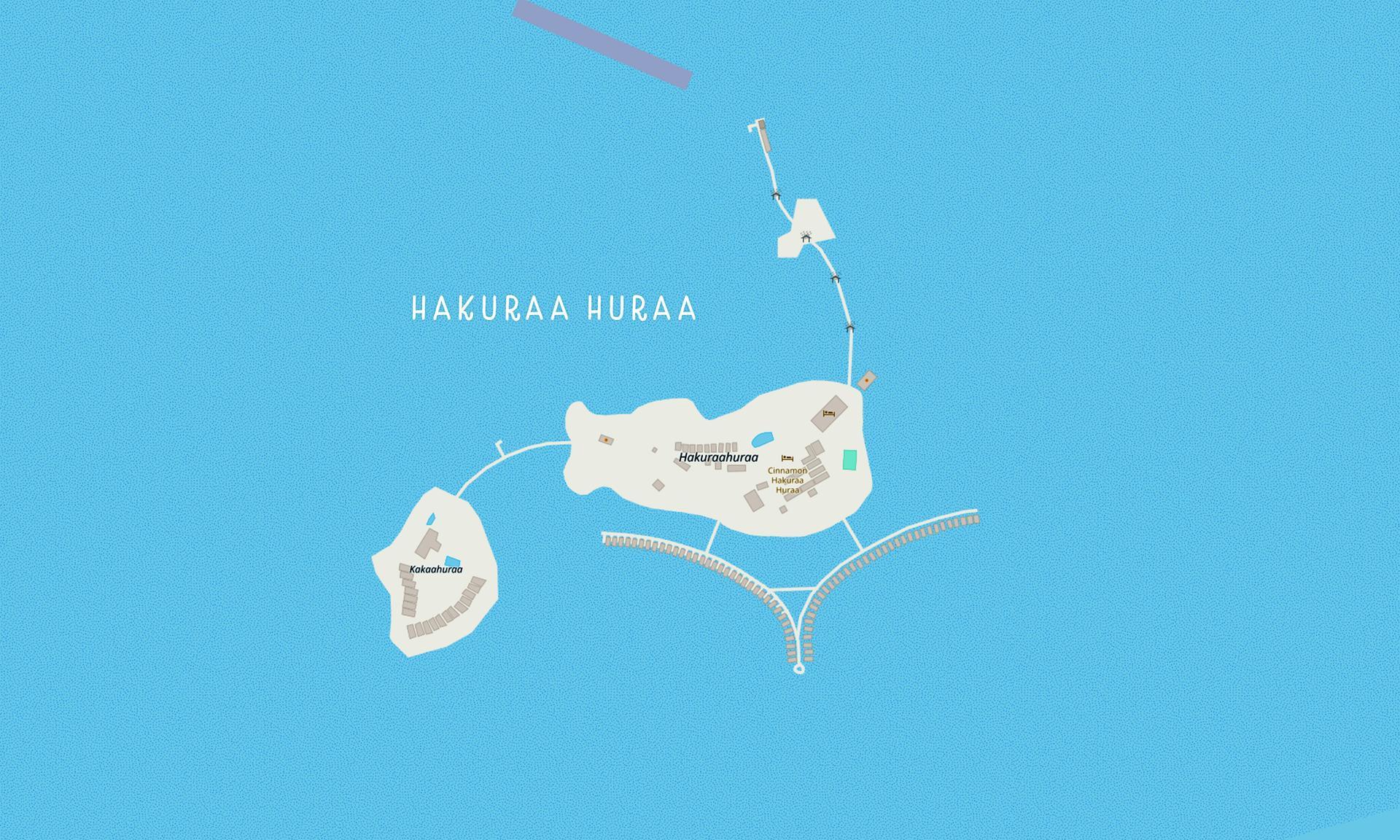 Map of the island