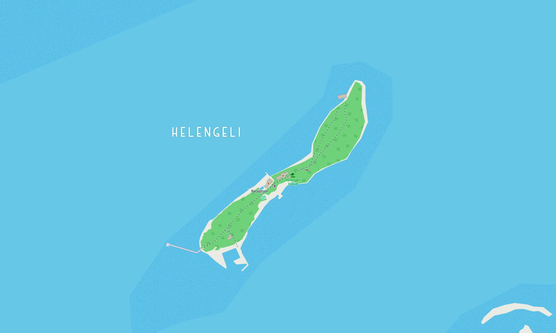 Map of the island