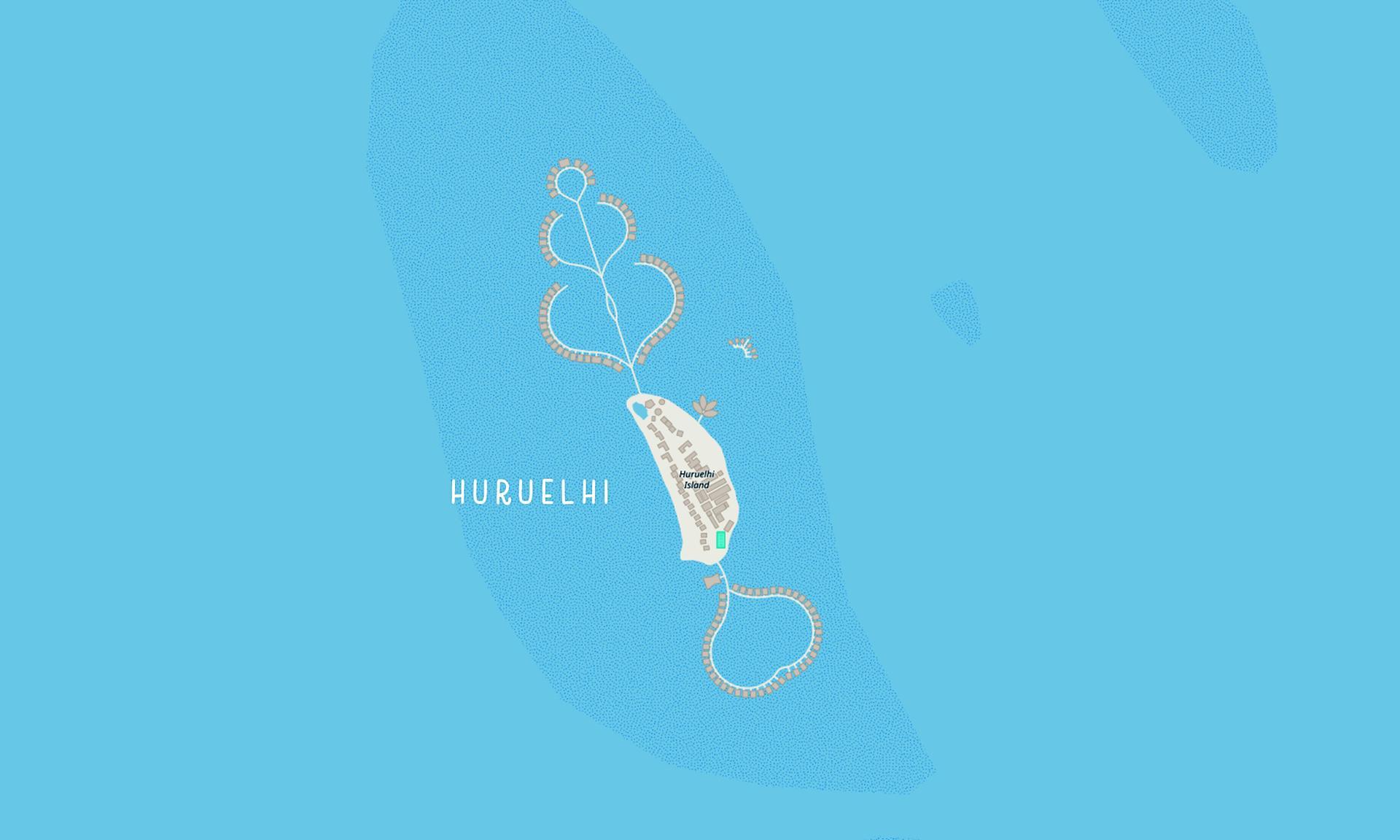 Map of the island