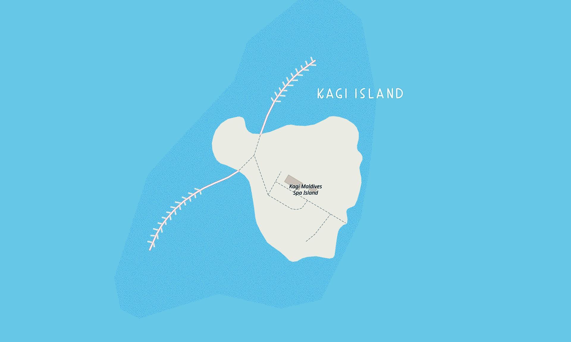 Map of the island