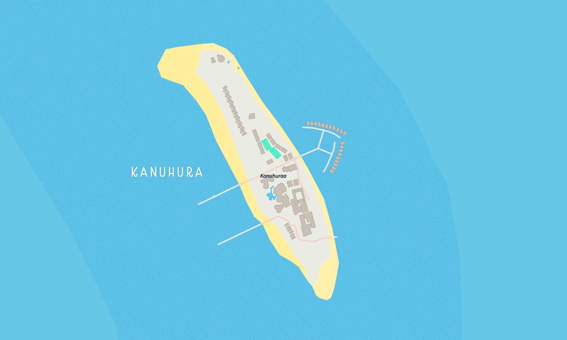 Map of the island