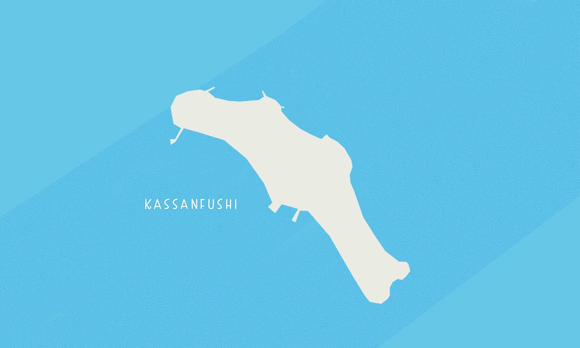 Map of the island