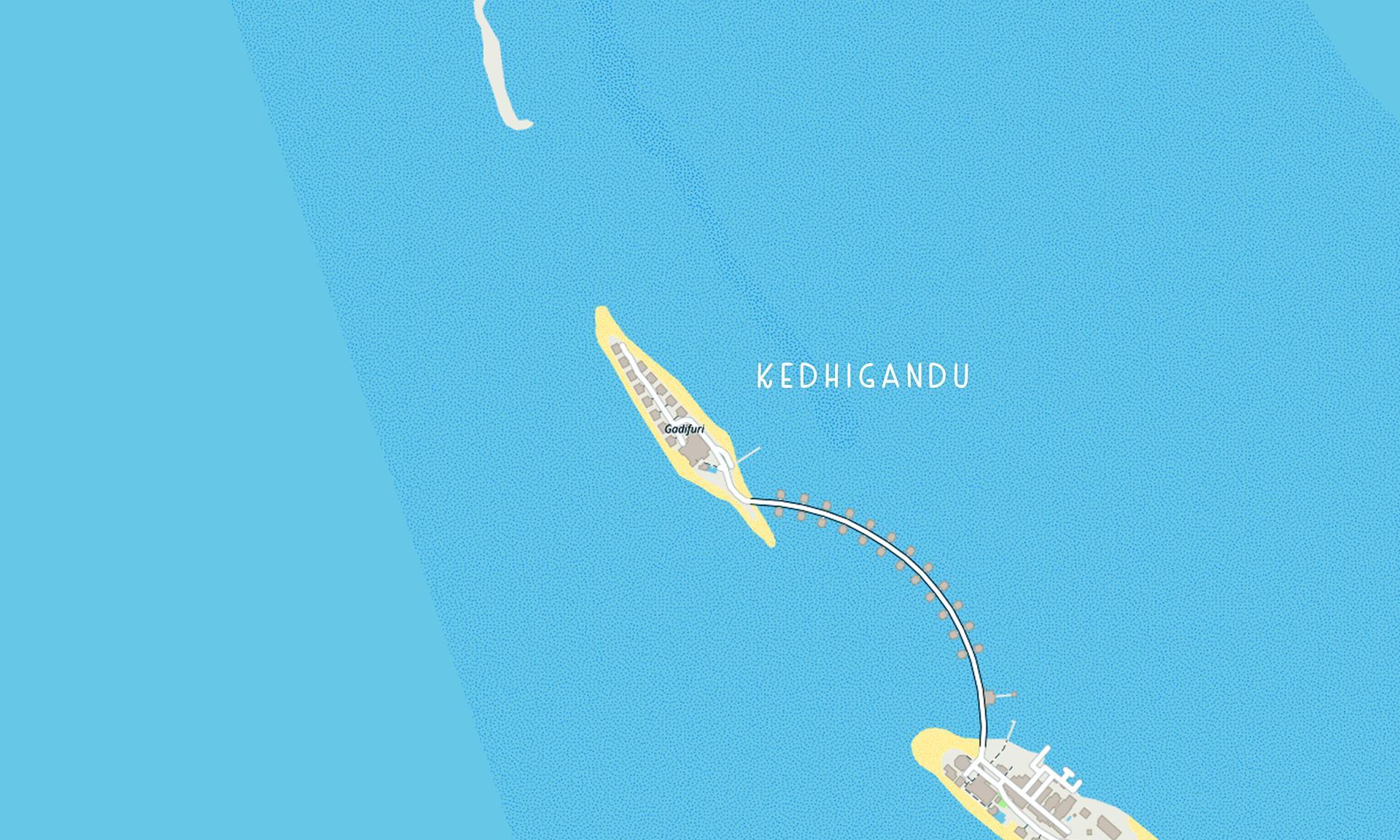 Map of the island