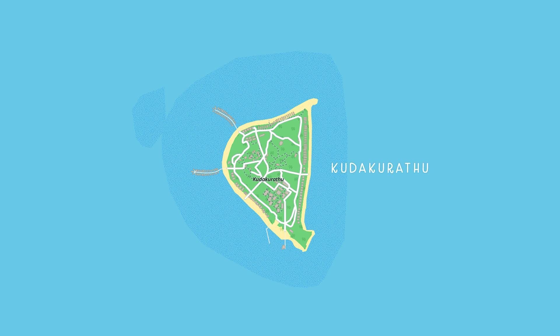 Map of the island