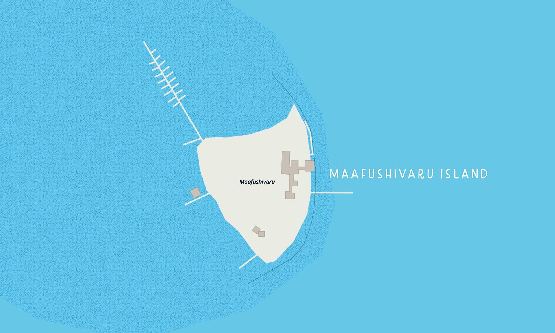 Map of the island