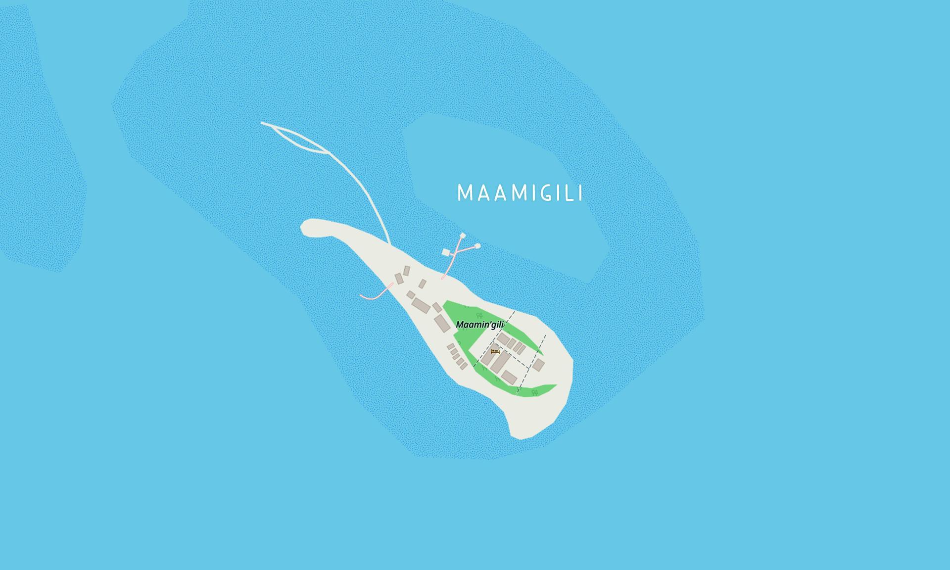 Map of the island