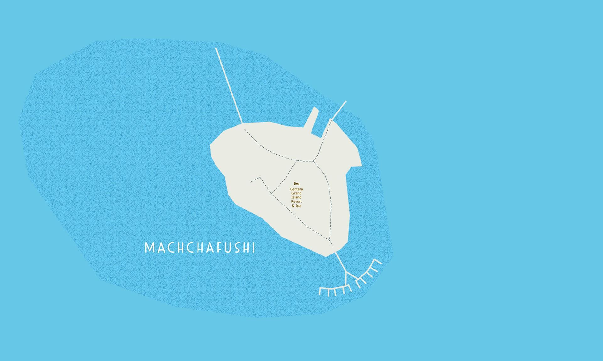 Map of the island