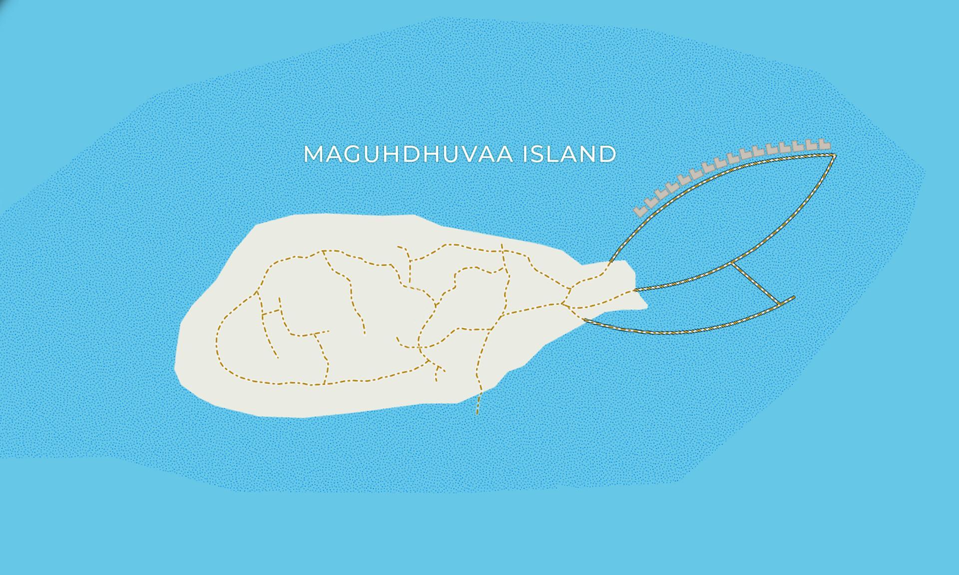 Map of the island