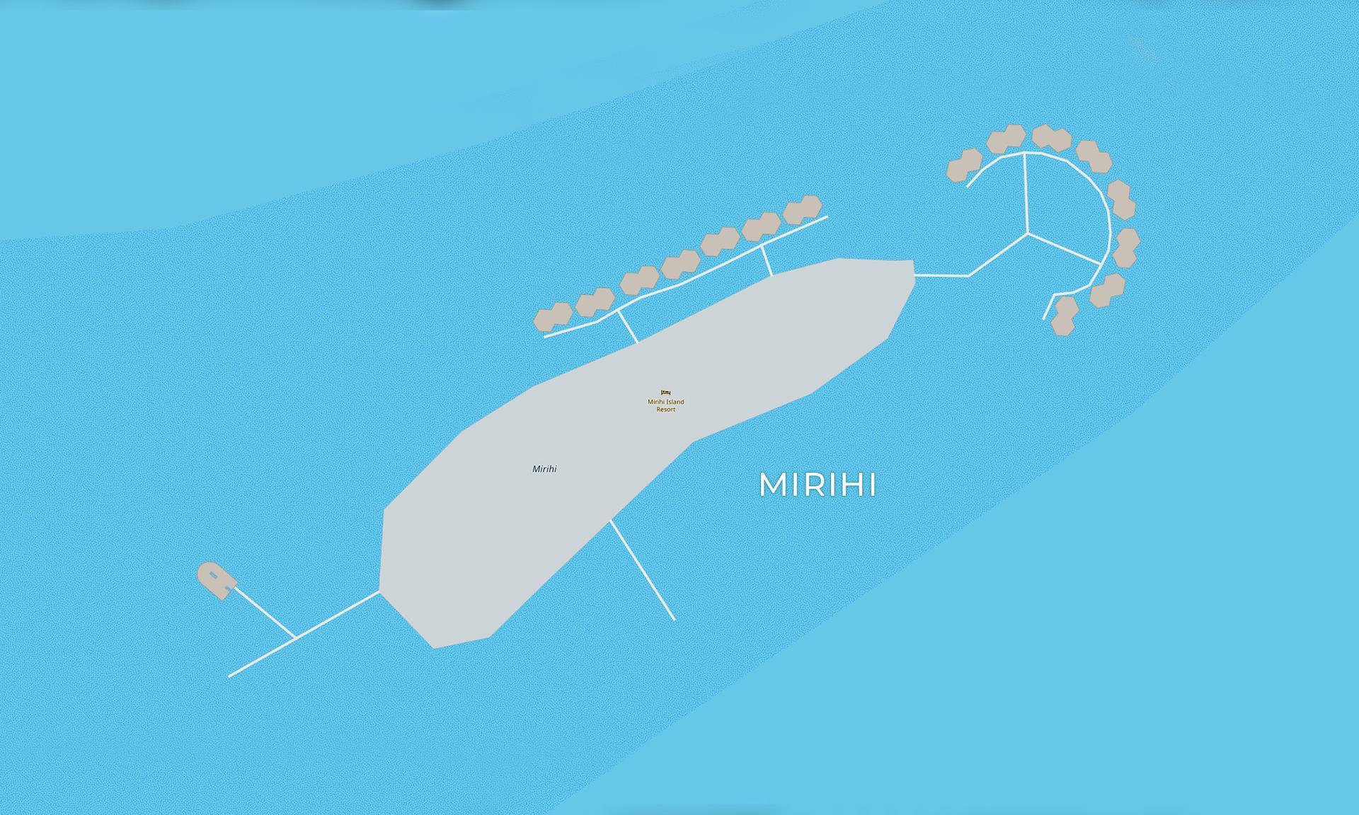 Map of the island