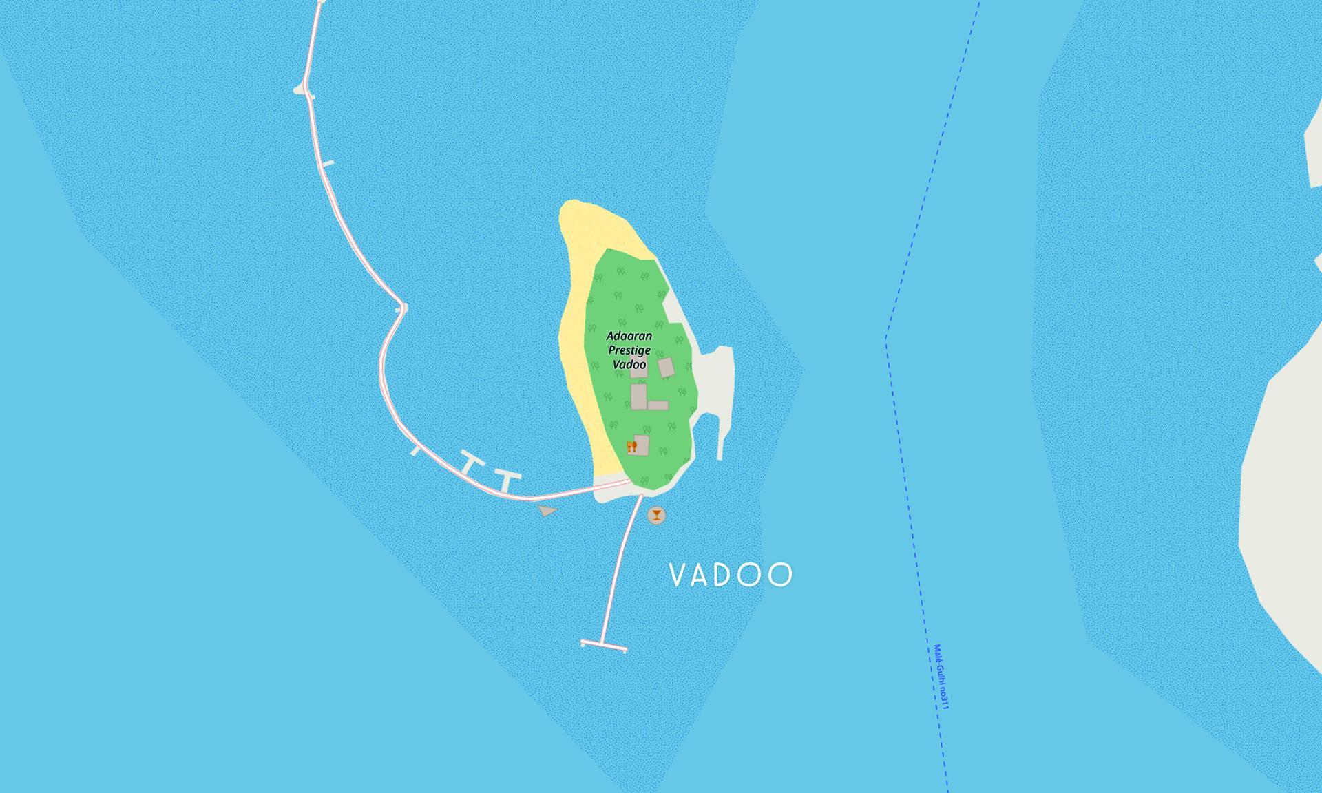Map of the island