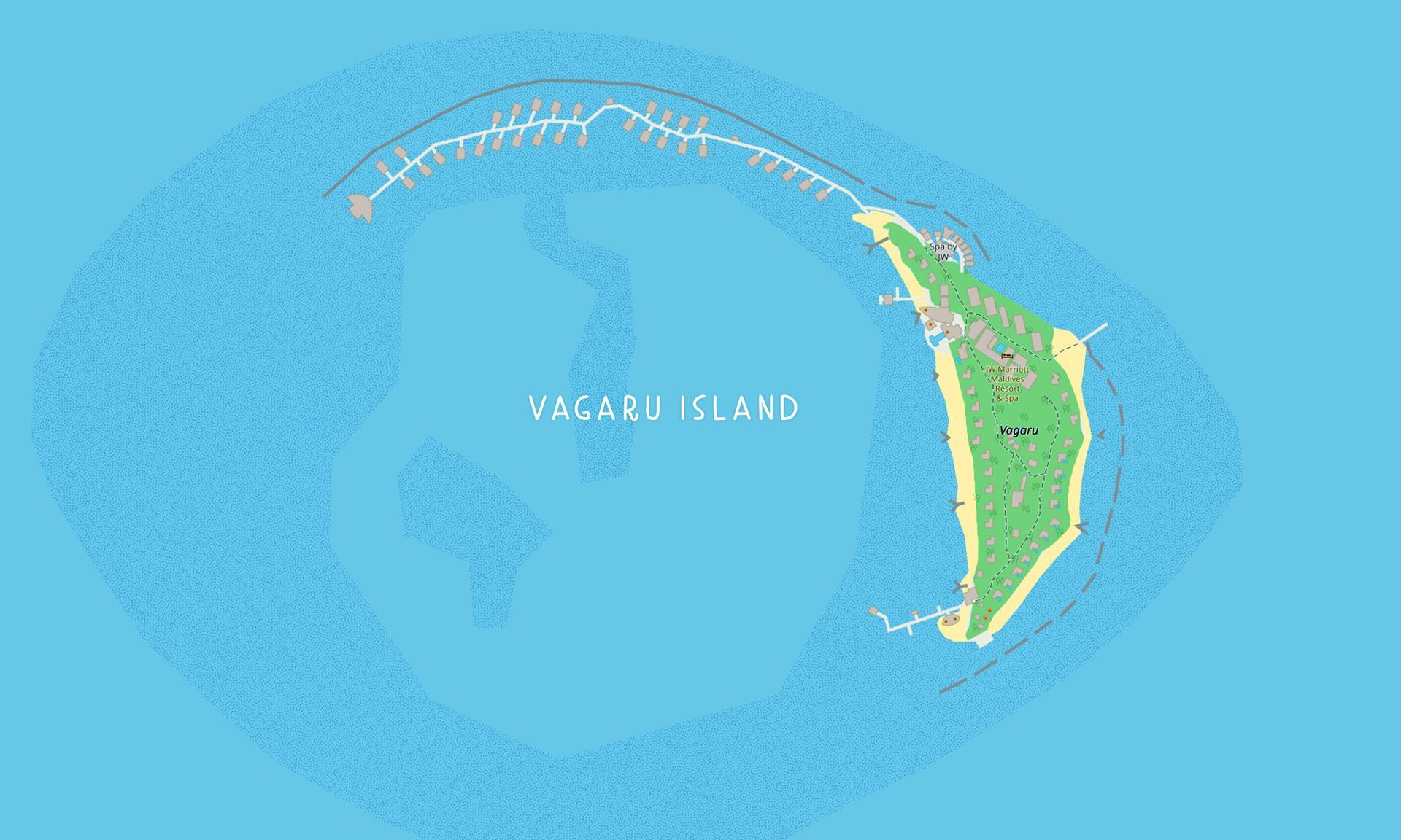Map of the island