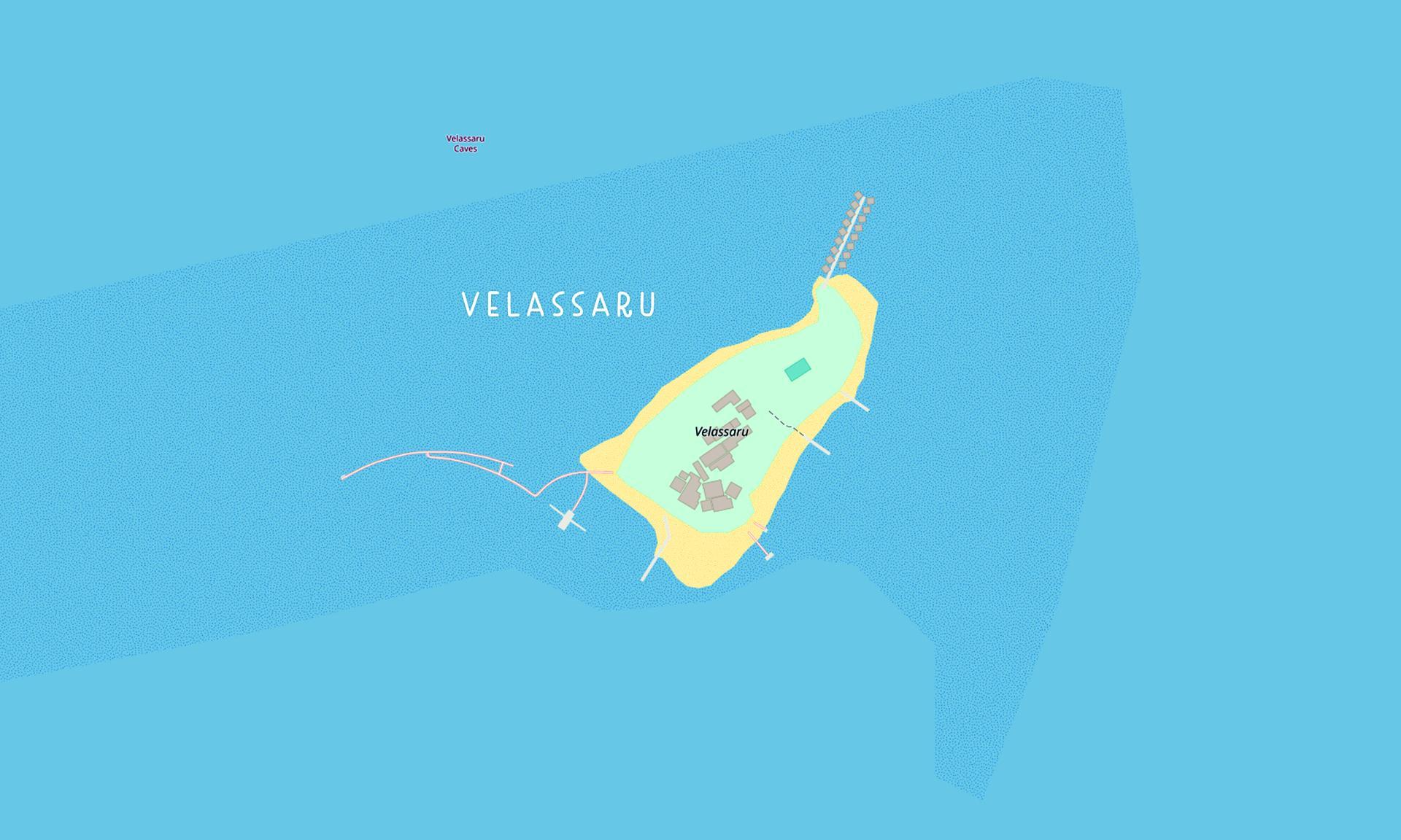 Map of the island
