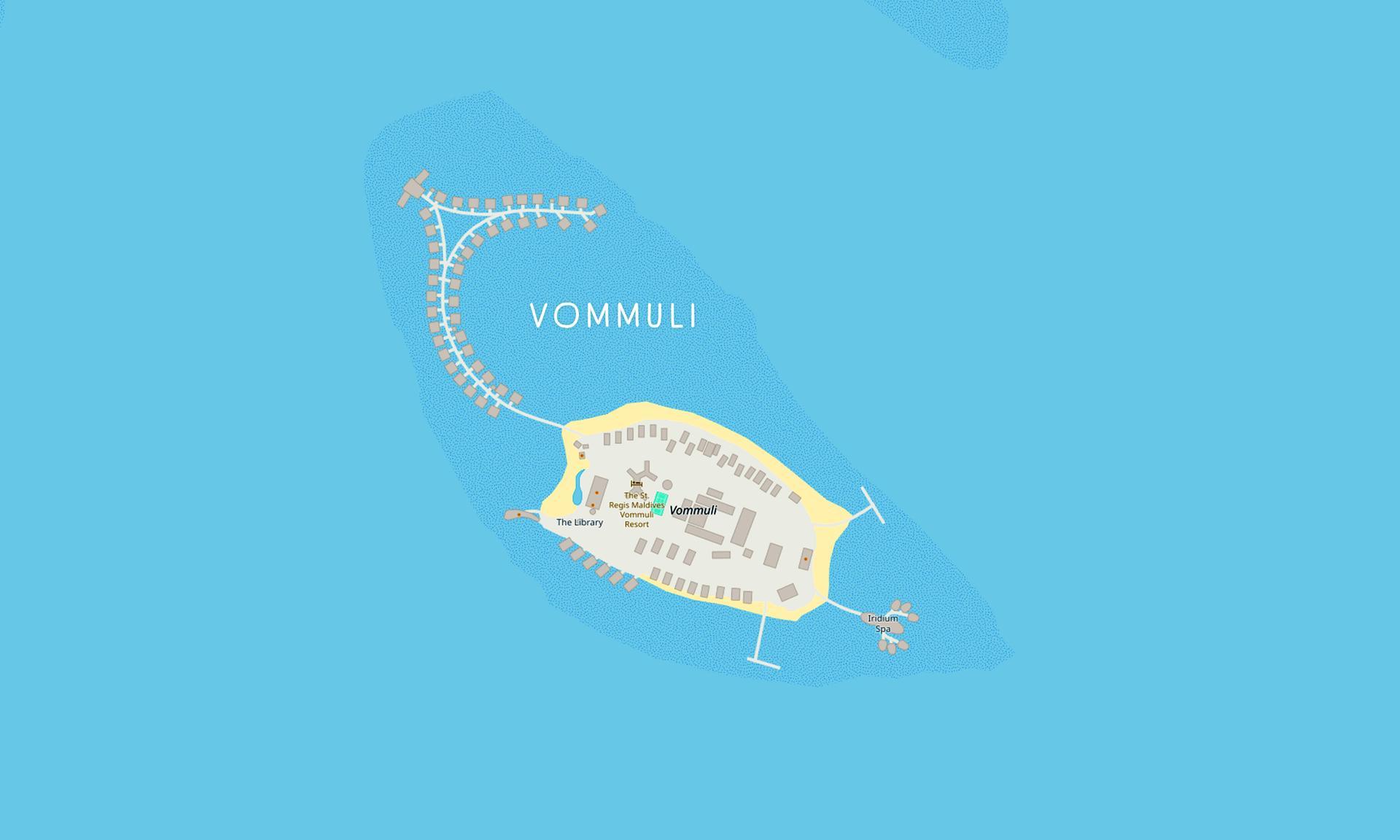 Map of the island